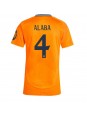 Real Madrid David Alaba #4 Bortedrakt Dame 2024-25 Korte ermer